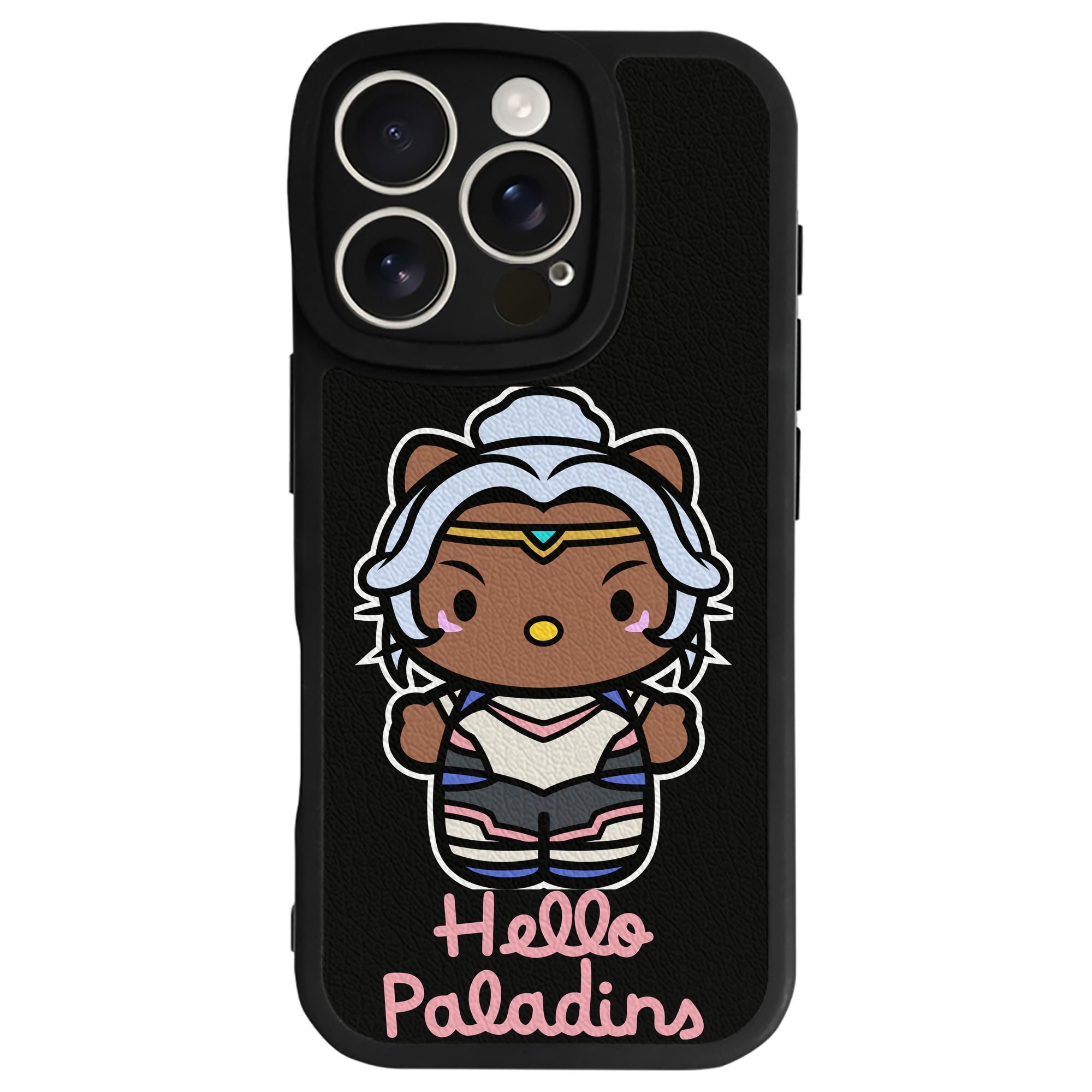 （画像用） Hello Kitty ハローキティ 【iPhone 16シリーズ対応】シリコンスマホケース（レザー調） 材質：シリコン